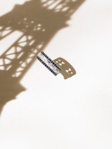 CARATELLI Złoty pierścionek "Melisandre" z diamentami rozmiar: 56. Niebieskie pierścionki CARATELLI, z diamentem, złote. Za 1 652,99 zł.