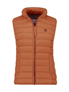 ANAPURNA Kamizelka pikowana "Vakitalana" w kolorze jasnobrązowym rozmiar: M. Brązowe kamizelki ANAPURNA, m, bez wzorów, bez kołnierzyka, bez ramiączek, bez kaptura. Za 114,45 zł.