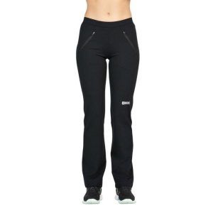Długie legginsy damskie 8406 czarne - boot cut. Czarne legginsy bez wzorów, z elastanu, długie. Za 257,65 zł.