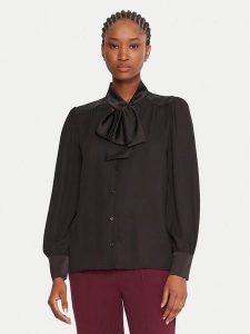 Rinascimento Koszula CFC0126204003 Czarny Regular Fit. Czarne koszule Rinascimento, xs, bez wzorów, z syntetyku, bez kołnierzyka, bez ramiączek. Za 329,99 zł.