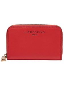 Liebeskind Berlin Skórzany portfel "Jo" w kolorze czerwonym - 11,5 x 8 x 2 cm rozmiar: onesize. Czerwone portfele Liebeskind Berlin, bez wzorów, z materiału. Za 131,45 zł.