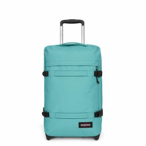 Walizka na kółkach Eastpak Transit'R S. Niebieskie walizki Eastpak, bez wzorów. Za 689,50 zł.