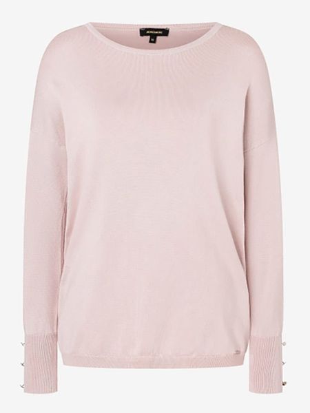 More & More Sweter w kolorze jasnoróżowym rozmiar: 44. Różowe swetry oversize More & More, bez wzorów, bez ramiączek. Za 131,43 zł.