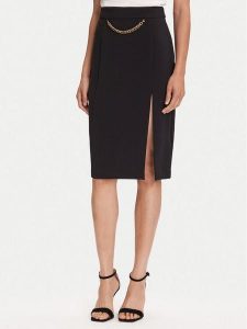 Marciano Guess Spódnica midi 5YGD07 7357A Czarny Regular Fit. Czarne spódnice Marciano Guess, z aplikacjami, z syntetyku, midi. Za 379,99 zł.