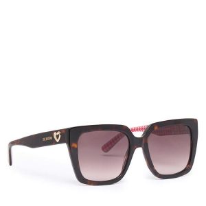 Okulary przeciwsłoneczne LOVE MOSCHINO. Brązowe okulary przeciwsłoneczne LOVE MOSCHINO. Za 709,99 zł.
