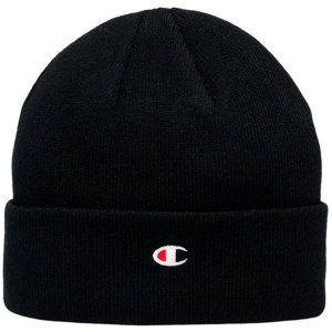 Czapka zimowa unisex CHAMPION. Czarne czapki Champion, bez wzorów. Za 75,00 zł.