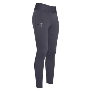 Damskie legginsy jeździeckie z pełną przyczepnością Easy Rider Don. Szare legginsy EASY RIDER, bez wzorów. Za 317,50 zł.