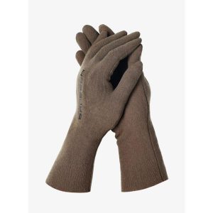 Rękawiczki 5-palczaste Brubeck Merino. Zielone rękawiczki Brubeck, bez wzorów. Za 125,99 zł.
