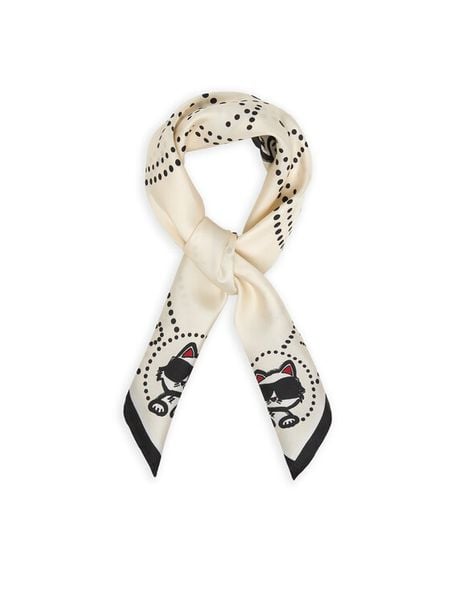 KARL LAGERFELD Apaszka B2W33069 Beżowy jasny. Brązowe apaszki i chusty KARL LAGERFELD, bez wzorów, z jedwabiu. Za 429,99 zł.