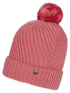 Ziener Czapka "Ileas" w kolorze różowym rozmiar: onesize. Różowe czapki Ziener, z aplikacjami, z materiału. Za 74,99 zł.