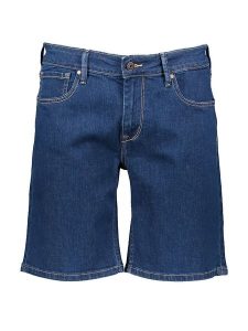 Pepe Jeans Szorty dżinsowe w kolorze granatowym rozmiar: W30. Niebieskie szorty Pepe Jeans, z aplikacjami, z jeansu, klasyczne. Za 144,92 zł.