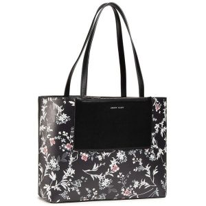 Torebka Jenny Fairy. Czarne shopper bag Jenny Fairy, bez wzorów, bez dodatków. Za 53,99 zł.