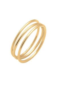 Elli Damski Wrap filigranowy w srebrze próby 925 Sterling Silver Pierścionki 1 ct. Szare pierścionki Elli, srebrne. Za 263,99 zł.