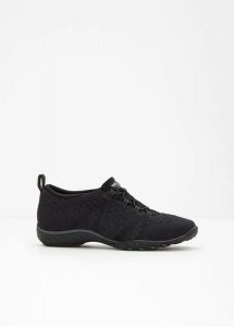 Sneakersy w stylu barefoot z elastyczną podeszwą. Brązowe buty sportowe bonprix, bez wzorów, bez zapięcia. Za 179,99 zł.