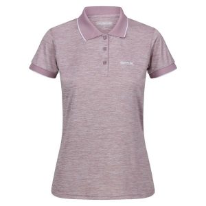 Damska Koszulka Polo Remex II. Fioletowe bluzki Regatta, bez wzorów, sportowe, bez kołnierzyka, bez ramiączek. Za 47,99 zł.