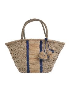BLE Shopper bag w kolorze beżowym - 58 x 28 x 19 cm rozmiar: onesize. Brązowe shopper bag BLE, bez wzorów, z materiału, na ramię, bez dodatków. Za 88,95 zł.