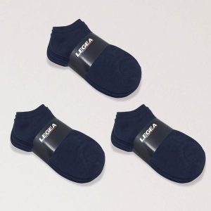 Techniczne skarpety treningowe Ghost - 15 par niebieskie. Białe skarpetki LEGEA, bez wzorów, z elastanu. Za 56,00 zł.