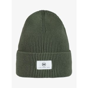 Czapka zimowa Buff Drisk - silversage. Zielone czapki Buff, bez wzorów, sportowe. Za 140,99 zł.