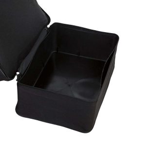 Akcesoria Sportowe Sztywne Dno Torby Bocce (39X26x9cm) Dorośli. Czarne torby podróżne i sportowe ERREA, bez wzorów, z materiału. Za 103,99 zł.