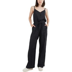 Kombinezon damski Fundango Alisha Jumpsuit. Czarne kombinezony FUNDANGO, xs, bez wzorów, z wiskozy, bez kołnierzyka, bez ramiączek. Za 219,00 zł.