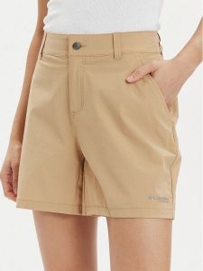 Columbia Szorty sportowe Summit Valley™ Short 2072494 Beżowy Active Fit. Brązowe spodenki sportowe Columbia, bez wzorów, z syntetyku, trekkingowe. Za 209,99 zł.