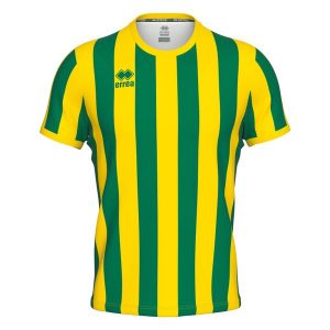 Koszulka Errea Strip. Zielone bluzki ERREA, l, bez wzorów, sportowe, bez kołnierzyka, bez ramiączek. Za 240,00 zł.