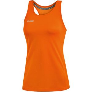 Damski tank top Jako top Run 2.0. Brązowe topy JAKO, bez wzorów, sportowe, bez kołnierzyka, bez ramiączek. Za 155,50 zł.