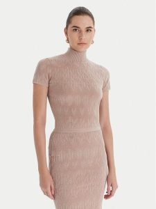 Marciano Guess Sweter 5BGR05 5661Z Beżowy Regular Fit. Brązowe swetry klasyczne Marciano Guess, s, z syntetyku, bez kołnierzyka. Za 519,99 zł.