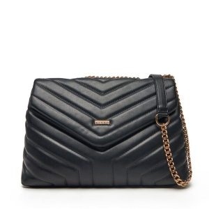 Torebka WITTCHEN. Czarne torebki klasyczne Wittchen, bez wzorów, bez dodatków. Za 269,99 zł.