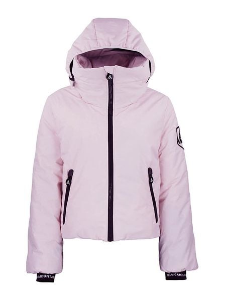 Peak Mountain Kurtka narciarska "Ally" w kolorze jasnoróżowym rozmiar: L. Różowe kurtki sportowe Peak Mountain, l, bez wzorów, bez kaptura, narciarskie. Za 427,42 zł.
