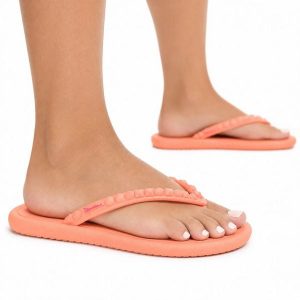Japonki damskie Ipanema 27130 MEU SOL AD. Czerwone klapki Ipanema, bez wzorów, z materiału, bez obcasa. Za 39,00 zł.