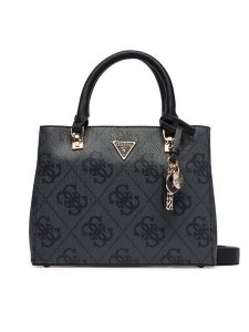 Guess Torebka Noelle II HWSO96 72050 Szary. Szare torebki klasyczne Guess, z aplikacjami, ze skóry, bez dodatków. Za 639,99 zł.