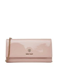 Nine West Torebka NW-W1-013-SS25 Różowy. Czerwone torebki klasyczne Nine West, bez wzorów, z materiału, bez dodatków. Za 119,99 zł.