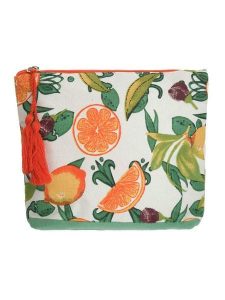 BLE Kosmetyczka w kolorze białym ze wzorem - 20 x 18 x 5 cm rozmiar: onesize. Białe kosmetyczki BLE, bez wzorów, z materiału. Za 17,45 zł.