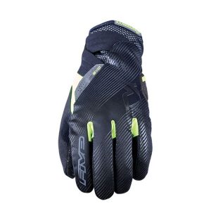 Rękawiczki WP-WARM EVO - CZARNY/FLUO-ŻÓŁTY (czarny/fluo-żółty) - XXXL/13. Czarne rękawiczki FIVE GLOVES, bez wzorów. Za 238,00 zł.