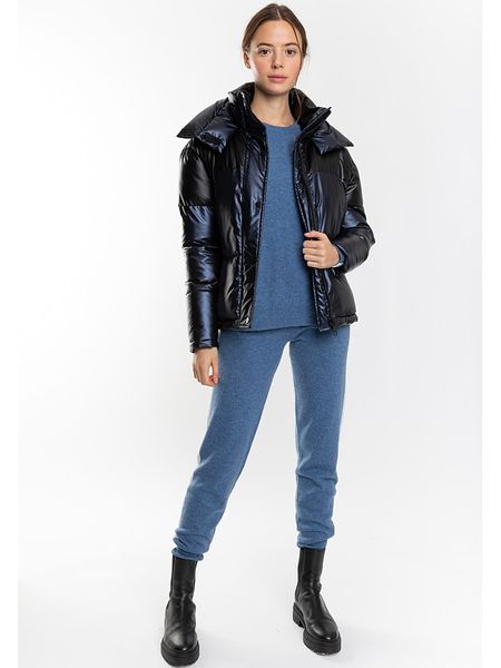 Northwood Kurtka zimowa "June" w kolorze granatowym rozmiar: L. Niebieskie kurtki Northwood, na zimę, l, bez wzorów, z puchu, bez kaptura. Za 283,48 zł.