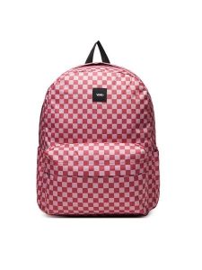 Vans Plecak Old Skool Check VN000H4XZRY1 Różowy. Czerwone plecaki Vans. Za 149,99 zł.
