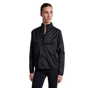 Kobiece wodoodporne kurtki składane Newline. Czarne kurtki Newline, bez wzorów, bez kaptura. Za 328,00 zł.