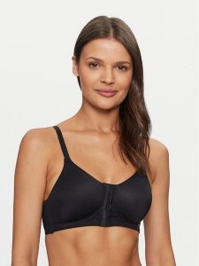 Dorina Biustonosz top Azalea FXBR0045MI030 Czarny. Czarne biustonosze Dorina, m, bez wzorów, z syntetyku, bez kołnierzyka, bez ramiączek. Za 59,99 zł.