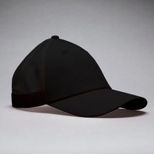 Czapka z daszkiem fitness Domyos. Białe czapki DOMYOS, bez wzorów, z materiału, sportowe. Za 39,99 zł.