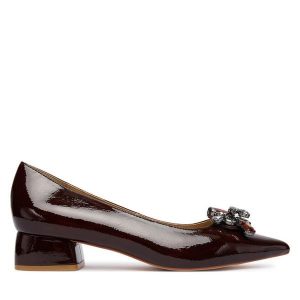 Czółenka Alma En Pena. Brązowe czółenka Alma en Pena, bez wzorów, bez obcasa, bez zapięcia. Za 679,99 zł.