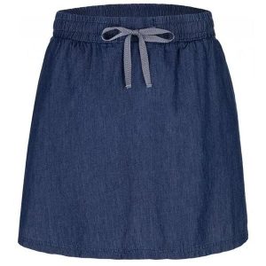 Damska spódnica sportowa Loap Nea Blue. Czarne spódnice ZSPORT, bez wzorów, z bawełny, eleganckie. Za 181,99 zł.