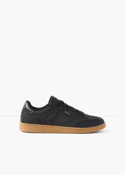 Sneakersy Fila w stylu retro. Czarne buty sportowe bonprix, bez wzorów, bez zapięcia. Za 139,99 zł.
