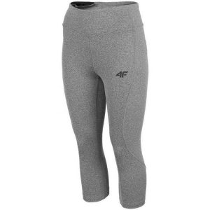 Damskie Legginsy 3/4 H4Z22 SPDF350. Brązowe legginsy 4f, bez wzorów. Za 111,99 zł.