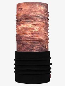 Buff Szal-koło "Polar" w kolorze czarno-pomarańczowym rozmiar: onesize. Czarne szaliki Buff, bez wzorów, z materiału. Za 83,62 zł.