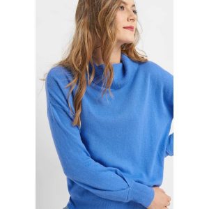 Sweter z kaszmirem i jedwabiem. Swetry oversize marki Orsay. W wyprzedaży za 90,00 zł.