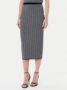 MICHAEL Michael Kors Spódnica ołówkowa MT570J8HQG Szary Slim Fit. Szare spódnice MICHAEL Michael Kors, xs, bez wzorów, z wiskozy. Za 497,99 zł.