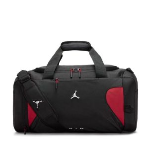 Torba sportowa treningowa Nike JORDAN ELEMENT DUFFLE. Czarne torby podróżne i sportowe Nike, bez wzorów, z materiału, na ramię. Za 199,00 zł.