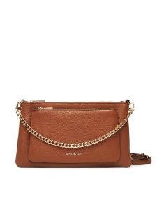 MICHAEL Michael Kors Torebka 32F5GJ6C8L Brązowy. Brązowe torebki klasyczne MICHAEL Michael Kors, bez wzorów, ze skóry, bez dodatków. Za 669,99 zł.