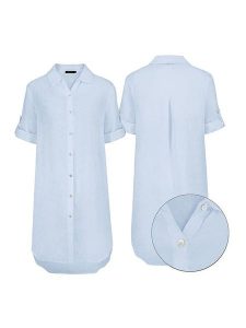 Eight2Nine Sukienka w kolorze błękitnym rozmiar: L/XL. Niebieskie sukienki Eight2Nine, l, bez wzorów, bez kołnierzyka, bez ramiączek, maxi. Za 140,53 zł.